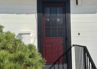 Full View Bronze Anodized Screen Door
