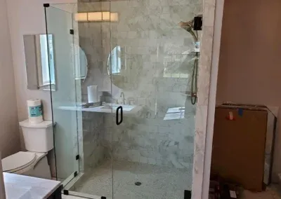 Modern Frameless Shower Enclosure