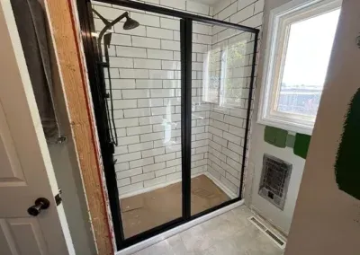 Modern Framed Shower Enclosure
