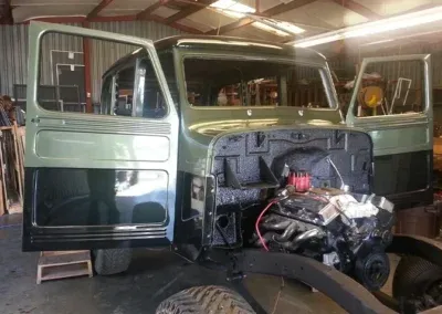 Vintage Jeep Wagon Glass Restoration