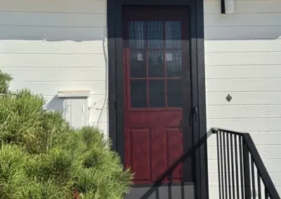 Full View Bronze Anodized Screen Door