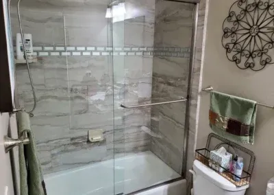 Standard Sliding Glass Shower Door