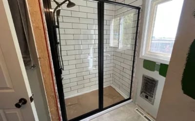 Modern Framed Shower Enclosure