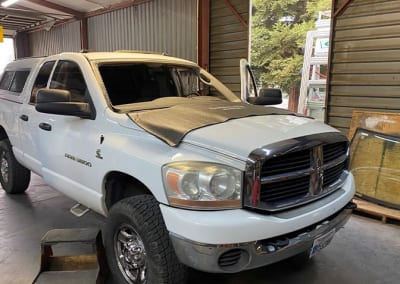 Dodge Ram 3500 In-Shop Windshield Replacement