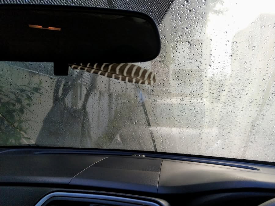 Photo windshield replacement